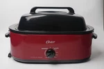 Oster 18-QUART Roaster Oven CKSTRS18-RHD-V Red. Fixed Price $65.00.