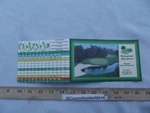 Vintage Unused Scorecard Willowbrook Golf Course Cc Lockport Ny 4200 Lake Ave. Fixed Price $6.99.