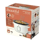 Beautiful 4QT Slow Cooker-touch-activated Display White Icing By Drew Barrymore. Fixed Price $49.95.