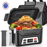 East Oak Cordless Heated Lunch Box & Portable Food Warmer 5.5 Cups Rechargeable. Fixed Price $104.99.