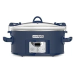 Crock-pot 7QT & Carry One Touch Programmable Slow Cooker Poseidon Blue Lock. Fixed Price $125.99.