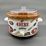 San Francisco 49ERS Rival Crock-pot Slow Cooker 3104 Nfl Qt Tested Working. Fixed Price $39.95.