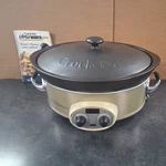 Crock Pot Versaware Pro Slow Cooker Model SCVI600B SC37 Beige Qt Quart. Fixed Price $69.00.