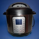 Instant Pot Duo Plus 60 V2 Pressure Cooker Quart Preowned Very Good Condition. Fixed Price $44.45.