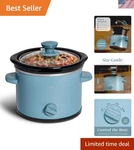 2QT Mini Electric Round Slow Cooker - Adjustable Settings, Removable Stonewar.... Fixed Price $79.13.