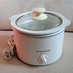 Kitchengourmet 1.5 Qt Slow Cooker KCTSC15 White Keep Warm Ceramic/glass Lid. Fixed Price $27.44.