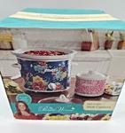 The Pioneer Woman Fancy Flourish 4 Qt & 0.65 Slow Cooker Set Cottagecore New. Fixed Price $46.99.