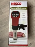 Nesco SVC-1000 Sous Vide Precision Cooker With Digital Display And Pre-programme. Fixed Price $98.00.