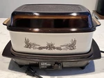 Vintage West Bend Jcpenney 4 Qt Slow Cooker Cream Harvest Amber Lid 1970 Retro. Fixed Price $49.99.