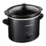 Hamilton Beach 33231 Slow Cooker Qt Black Stoneware Matte Free Ship. Fixed Price $38.99.
