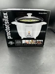 Proctor Silex 37533G White 10 Cup Rice Cooker And Steamer. Fixed Price $39.99.
