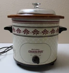 Vintage Rival Crock Pot Removable Server Model 3150 2 Slow Cooker Glass Lid. Fixed Price $29.77.