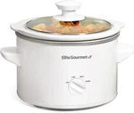Elite Gourmet MST-250XW# Electric Slow Cooker Ceramic Pot Adjustable Temp 1.5QUA. Fixed Price $19.87.
