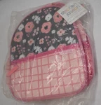 Stephen Joseph All Over Print Lunchbox Charcoal Flower Pink SJ-1121-45. Fixed Price $24.98.