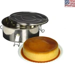 Flanera Maker 1.5 Qt Stainless Steel Mold - Perfect For Family Desserts. Fixed Price $21.59.