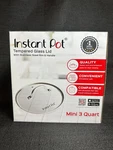 Instant Pot Tempered Glass Lid 7.6-IN Mini 3-QT Cooking Stainless Steel. Fixed Price $21.95.