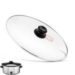 Oval Quart Glass Lid With Hamilton Beach 33665G Slow Cooker, Clear C.... Fixed Price $23.79.