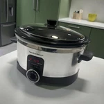 Hamilton Beach Programmable Defrost Slow Cooker, Temperature PROBE,6 Quart 33565. Fixed Price $38.65.