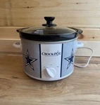 Dallas Cowboys 2.5 Qt Crock-pot Nfl Slow Cooker SCCPRM-250-WCM Tested Working. Fixed Price $64.97.