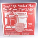 New Nos Dazey Qt. Stocker Plus.multi-cooker/slow Dcp 860. Fixed Price $169.99.
