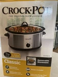 Crock-pot SCV700-SS Qt. Manual Slow Cooker New Unopened Box. Fixed Price $39.99.