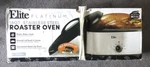 Elite Platinum Qt Slow Cooker W/ Roaster Oven Rack 22 Lb Cap. ERO-118SS. Fixed Price $99.99.