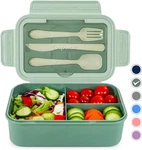 Caperci Classic Bento Box Adult Lunch For Older Kids Leakpoof 47 Oz 3-COMP. Fixed Price $19.24.