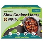 Syntus Slow Cooker Liners, 60 Count Cooking Bags Small Size Disposable Pot Li.... Fixed Price $26.00.