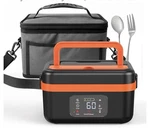 Cordless Lunch Box, Battery Powered Heated Boxes, 1 Liter Food Insulate.... Fixed Price $75.99.
