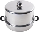 Fruit Saver Steam Canner 7 Qt Jar Capacity Lightweight Cool Touch Handles Silver. Fixed Price $130.99.