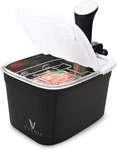 Everie Versatile 12-QUART Sous Vide Qt Plastic Lid, Sleeve, Clear. Fixed Price $50.99.