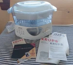 New Krups Optisteam Plus Multipurpose Steamer & Rice Cooker Model 652. Fixed Price $34.95.