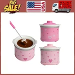 Paris Hilton 0.65 Qt Mini Dip & Food Warmers Heart Pink. Fixed Price $35.96.
