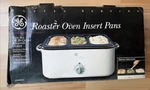 Ge Roaster Insert Pans Fits All 18 Quart Ovens #169089 Buffet. Fixed Price $39.99.