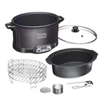Weston Brands 2-IN-1 Indoor Electric Smoker & Programmable Slow Cooker, 6 Qua.... Fixed Price $193.83.