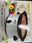 New Parini Cookware Dual Slow Cooker 2-16OZ INV00432. Fixed Price $23.70.