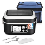 Cordless Electric Heated Box, Xl 6.3CUPS Rechargeable Food Warmer Lunch.... Fixed Price $121.32.