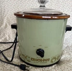 Vintage Rival Crock Pot Slow Cooker Model 3100/2 Works Lid & Cord- 70S. Fixed Price $49.99.