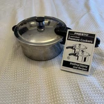 Presto 01341 Quart Stainless Steel Pressure Cooker - Used & Great Shape. Fixed Price $24.95.