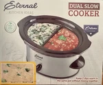 Eternal Kitchen Ideas Dual Slow Cooker. Fixed Price $24.00.