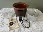 Vintage Presto Kitchen Kettle 6 Qt Multipurpose Slow Cooker & Fryer Tested Clean. Fixed Price $48.00.