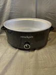 Crock Pot 7QT Slow Cooker SCV700-B Base Only Black Replacement Tested Clean. Fixed Price $24.95.