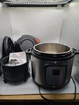 Instant Pot Duo Crisp 8-QART Pressure Cooker Air Fryer 1500W. Fixed Price $64.75.