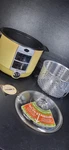 Vintage Mint Sunbeam Fryer Slow Cooker Deep Harvest Gold Glass Lid. Fixed Price $44.99.