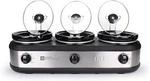 Tru Triple Buffet Server, Three 2-1/2-QUART Removable Inserts. Fixed Price $99.99.