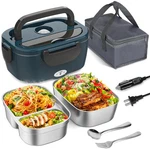 Vingud Electric Lunch Box For Adults, Heated Men M, Velvet+blue. Fixed Price $44.74.