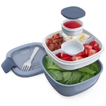 Bentgo Salad Container 5-COMPARTMENT Slate 54 Oz. (bgosal-s). Fixed Price $17.98.