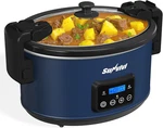 Sunvivi 8.5 Quart Programmable Slow Cooker: Multi-cooker Food Warmer With Lockin. Fixed Price $99.35.