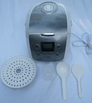 Rice Expert Multi-cooker 8 Cup White/ss Model GP-EA-RCR001. Fixed Price $49.99.