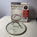 Instant Pot Tempered Glass Lid, 10.2 In, 8 Qt, Cooking Stainless Steel. Fixed Price $16.49.